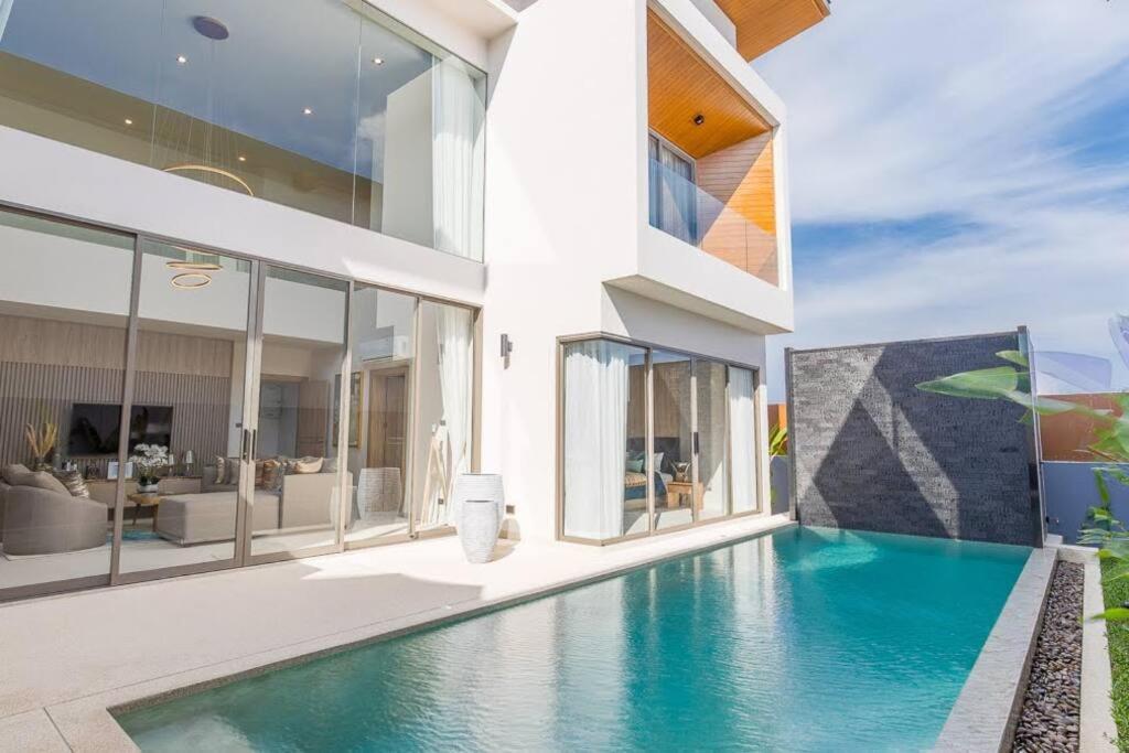 Zenithy 3 Bedroom Pool Villa, Bangtao Ban Pak Lak Dış mekan fotoğraf