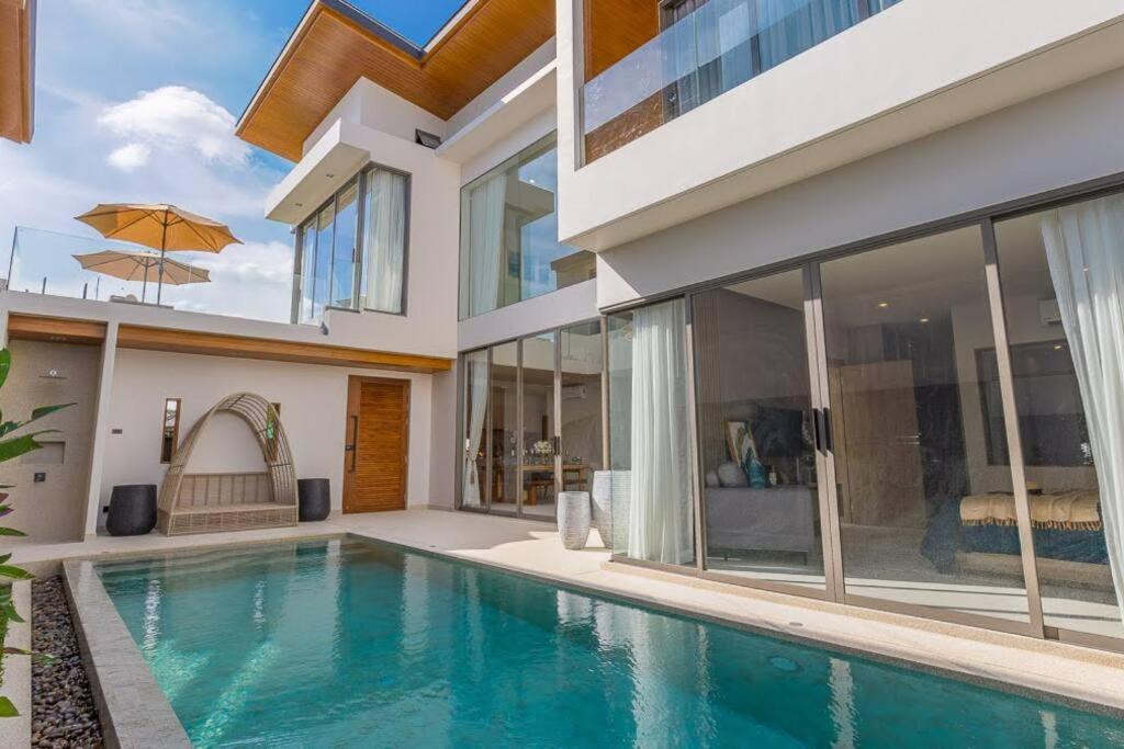 Zenithy 3 Bedroom Pool Villa, Bangtao Ban Pak Lak Dış mekan fotoğraf